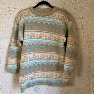 Women’s Multicolor Cottagecore Sweater